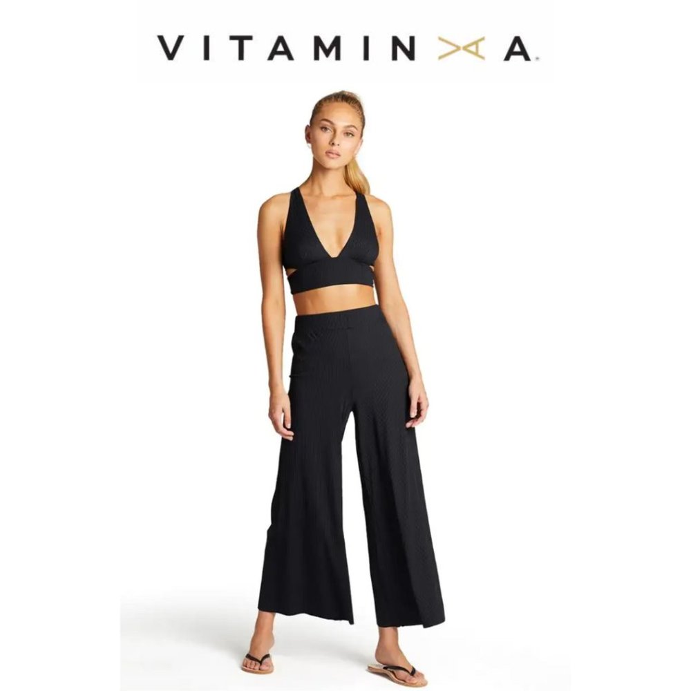 Vitamin A EcoRib Wide Leg Pant